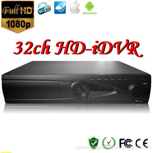 Hot 32CH H. 264 HD DVR Support 8 HDD, High-End DVR (ST-HD-iDVR6132K-S)